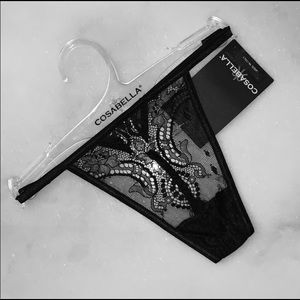 O/S - Italian Gabriella G-String w Chantilly Lace